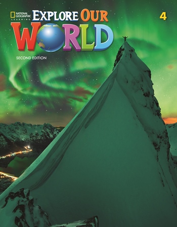 Explore our world 4 SB W/ OLP & student EBK Sticker code