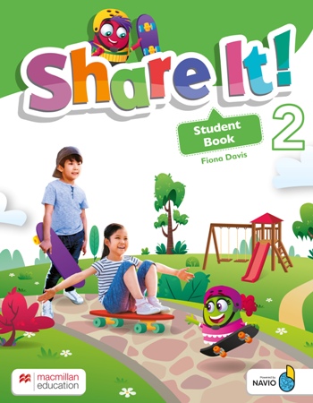 Share it! Level 2 student book with sharebook and navio app
