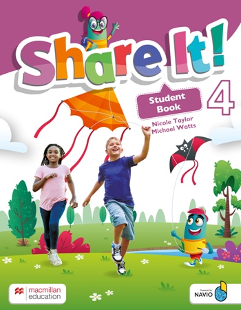 Share it! Level 4 student book with sharebook and navio app