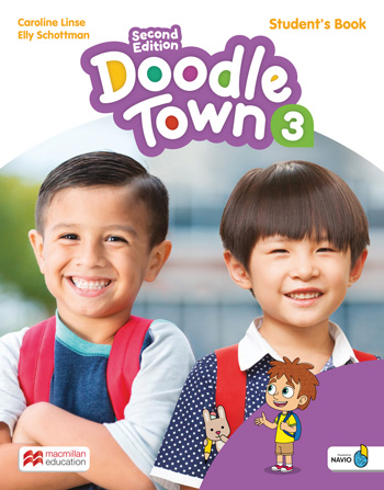 Doodle town 2nd ed. student book 3 (sb + navio app)