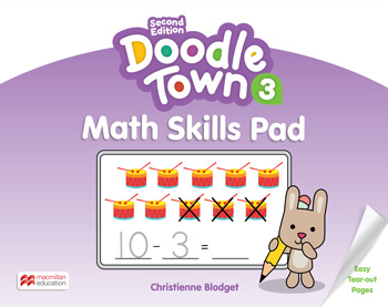Doodle town 2nd ed. math skills pad 3