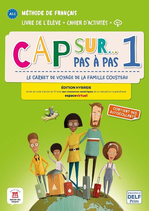 Cap Sur Pas À Pas 1 - Libro Del Alumno + Cuaderno De Actividades - Edición Híbrida